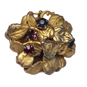 Antique Miriam Haskell Unsigned Adjustable Ring